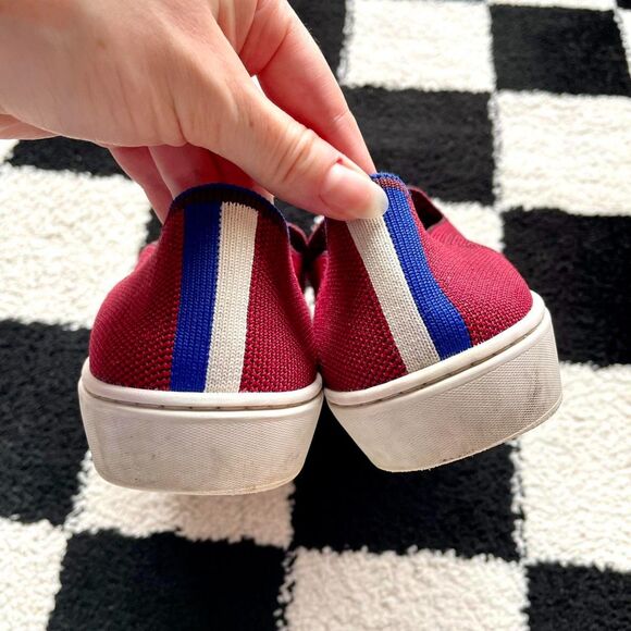 Rothy’s The Sneaker Garnet 6.5 - Picture 5 of 8